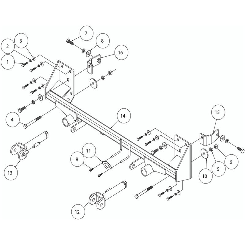 Roadmaster Direct-Connect Baseplate&mdash; 2014-2018 Subaru Forester (52923-5) image number 1