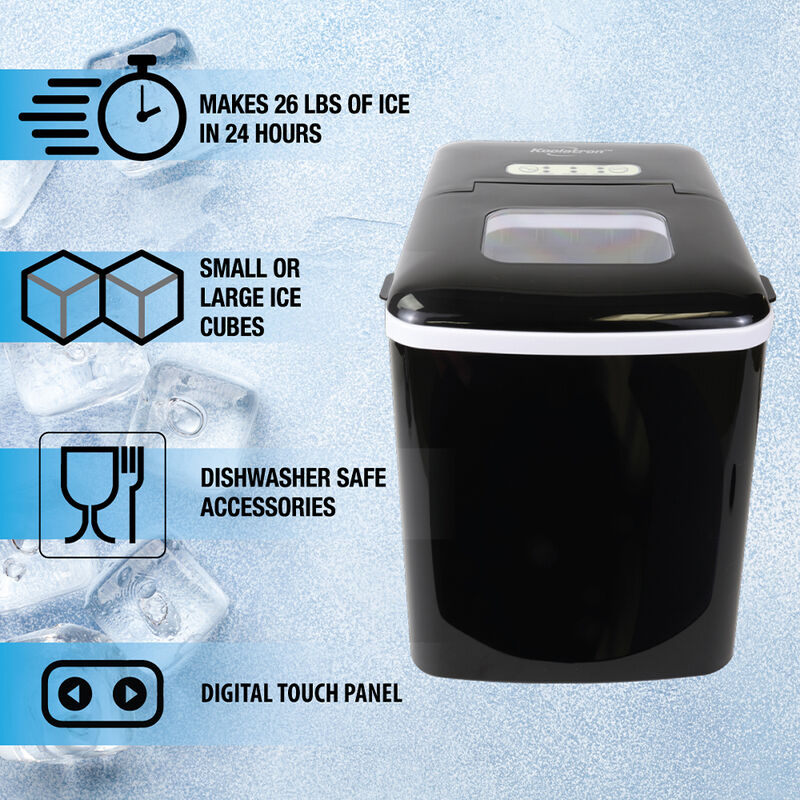 Koolatron KIM26B Compact Countertop Ice Maker image number 3
