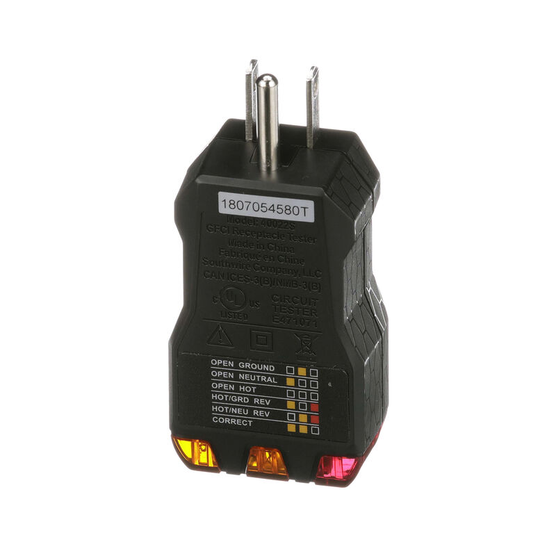Southwire 40022S GFCI Receptacle Tester image number 3