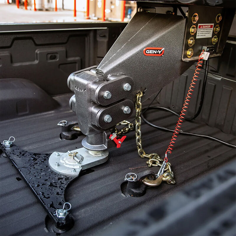 Gen-Y Hitch Executive 5th Wheel Pin Box Replacement with Gooseneck SnapLatch Coupler, 6.5K Pin Weight image number 4