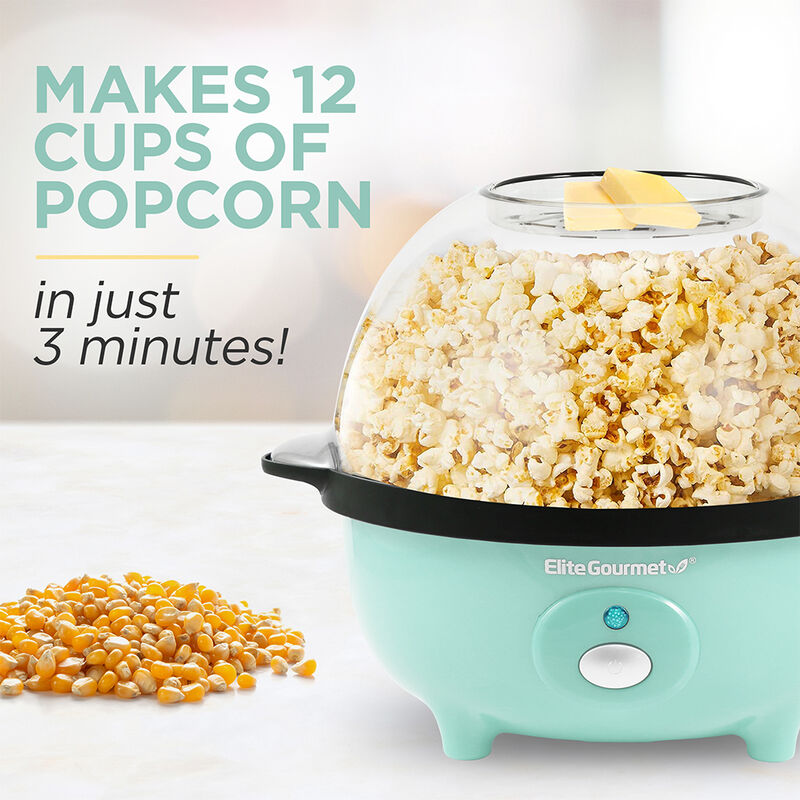 Elite Gourmet Popcorn Popper, Mint image number 2