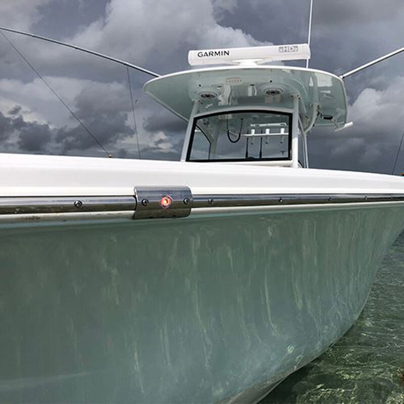 TACO Marine F38-6602-1 Rub Rail-Mounted LED Navigation Light Set 3-3/8" image number 6