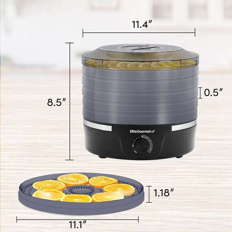  Elite Gourmet 5-Tier Food Dehydrator, Opaque  image number 6