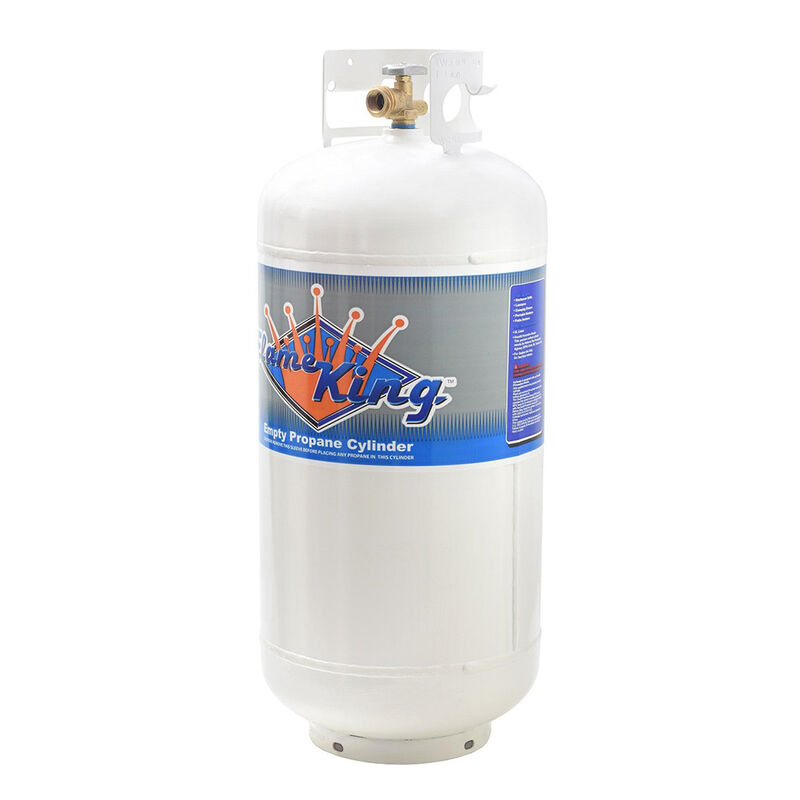 Flame King 40-lb. Empty Propane Cylinder with OPD image number 3
