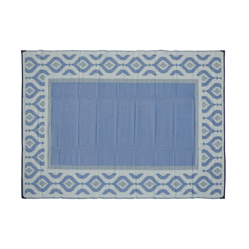 Venture Forward Reversible RV Patio Mat w/ Carry Bag, IKAT image number 5