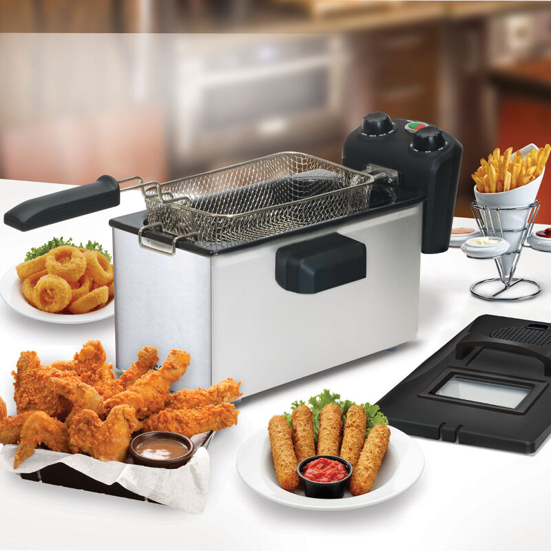 Elite Gourmet 3.5Qt Basket Deep Fryer image number 7