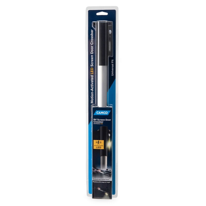 Camco Motion-Activated LED RV Screen Door Crossbar Handle image number 4