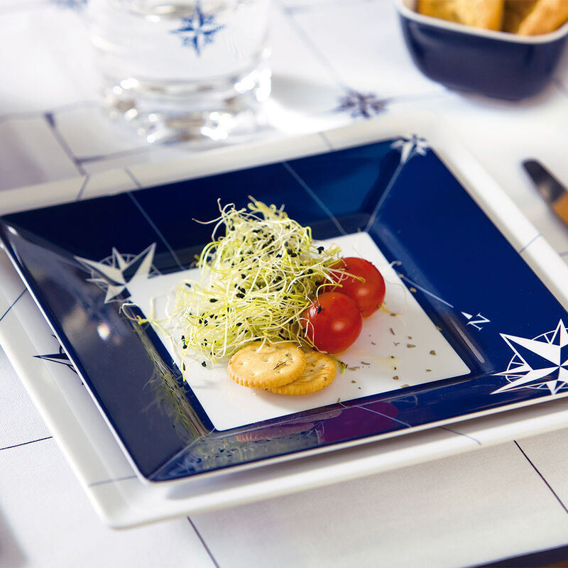 Northwind Square Salad Plates, Set Of 6 image number 1