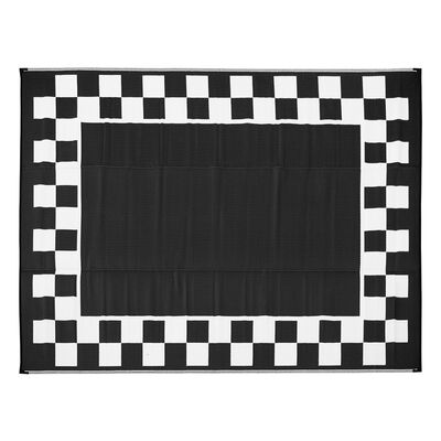 Venture Forward Reversible RV Patio Mat w/ Carry Bag, Checkered Frame