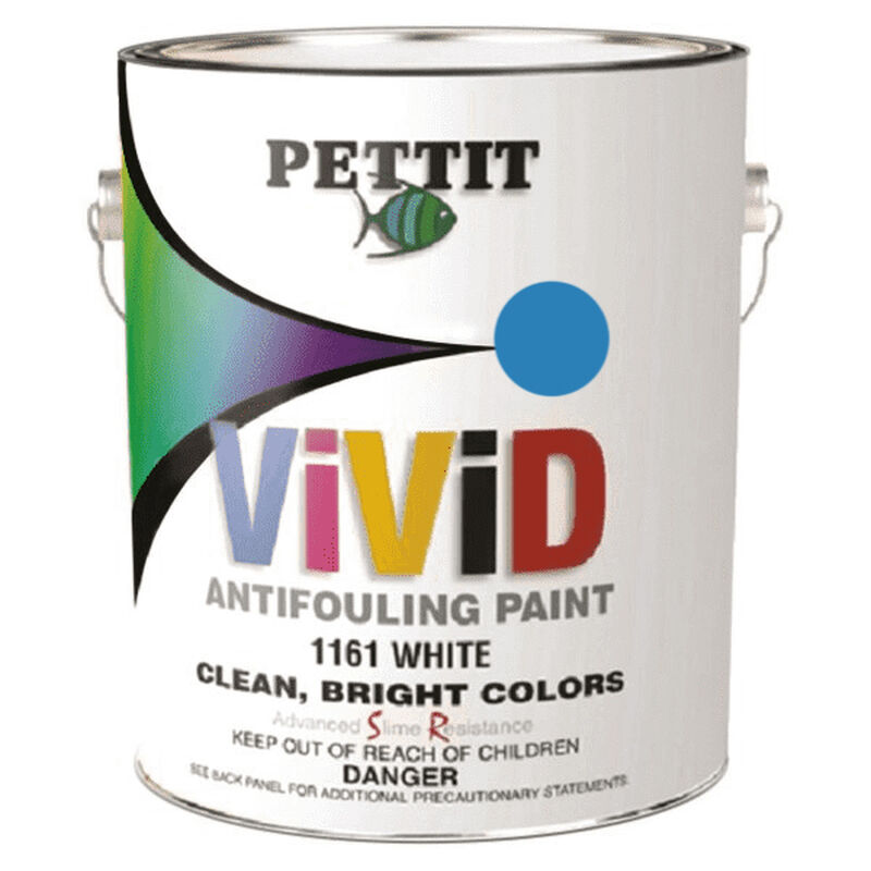 Pettit Vivid Blue Paint, Gallon image number 1