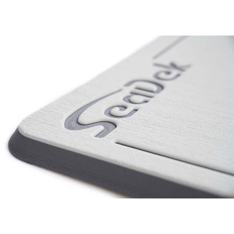 SeaDek 16" x 39" 20mm Dual Density Large Helm Pad - Cool Grey/Storm Grey Brushed image number 2