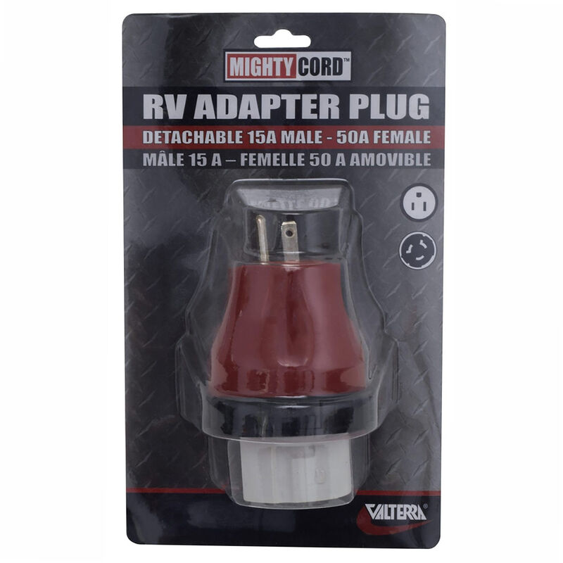 Valterra A10-1550DAVP Mighty Cord 15A to 50A Detachable Adapter Plug image number 3