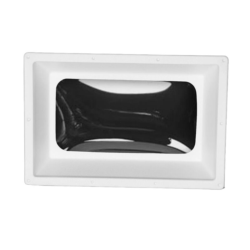 Rectangular Inner RV Skylight, White Frame/Clear Top 14&rdquo; x 22&rdquo; image number 1