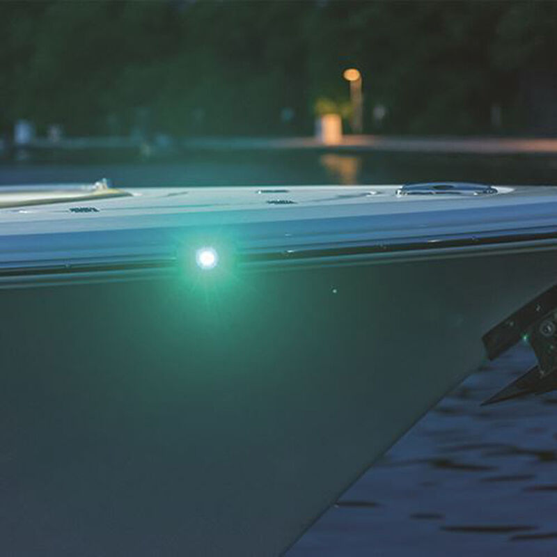 TACO Marine F38-6602-1 Rub Rail-Mounted LED Navigation Light Set 3-3/8" image number 4