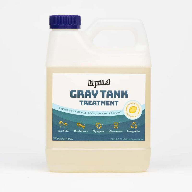 Liquified RV Gray Tank Treatment, Lemon Scent, 32 oz. image number 1