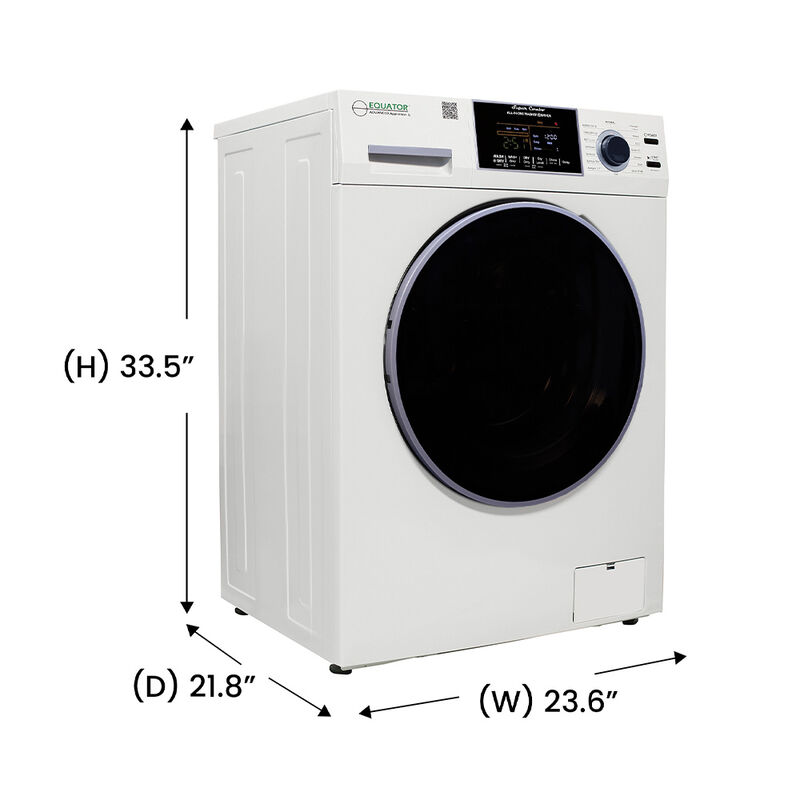 Equator Combo Washer Dryer, Vented-Dry, White image number 2