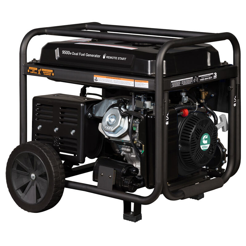 Cummins Onan P9500df Dual Fuel (Gas/LPG) Portable Generator image number 2
