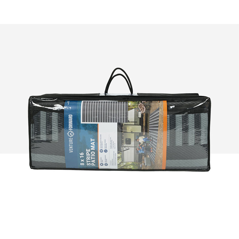 Venture Forward RV Patio Mat w/ Carry Bag, Stripe image number 21