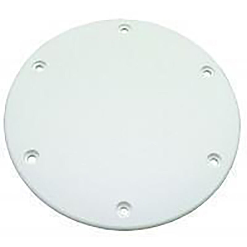 T-H Marine 10" Screw-Down Deck Plate, Fish White image number 2
