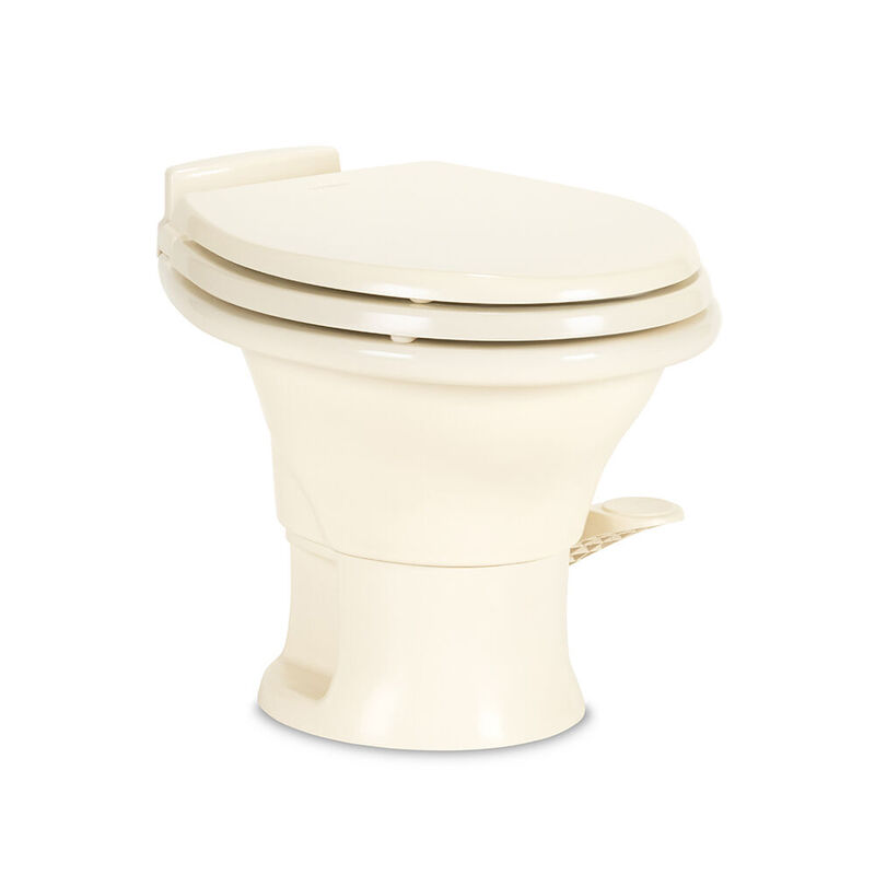 Dometic 311 Series Low Profile Gravity RV Toilet with Ceramic Bowl, Bone image number 1