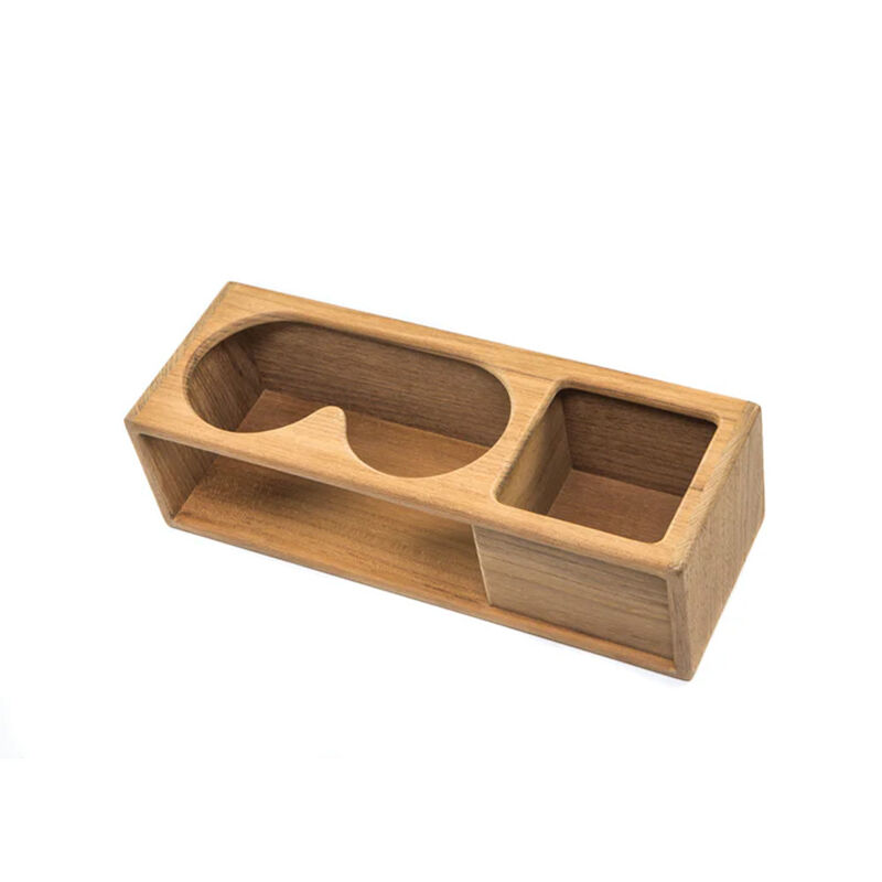 Whitecap Teak Two Insulated Drink/Binocular Rack w/Tray image number 4