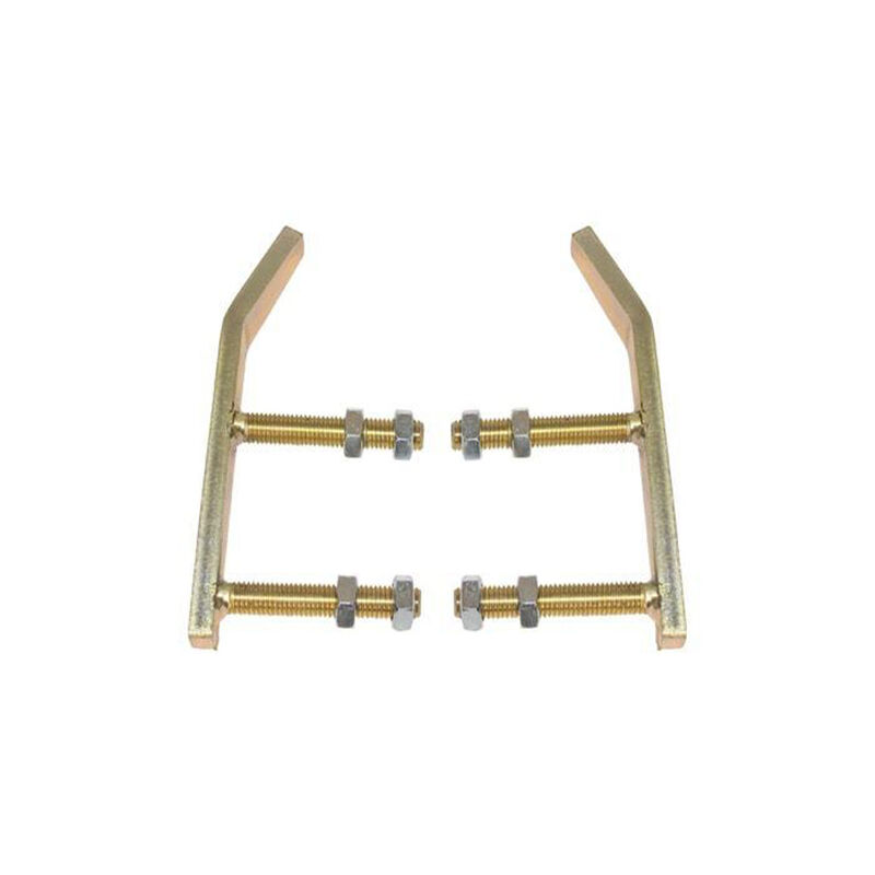 Demco Autoslide Capture Plate Kit for TrailAir Rota-Flex and Lippert Road Armor Pin Boxes image number 1