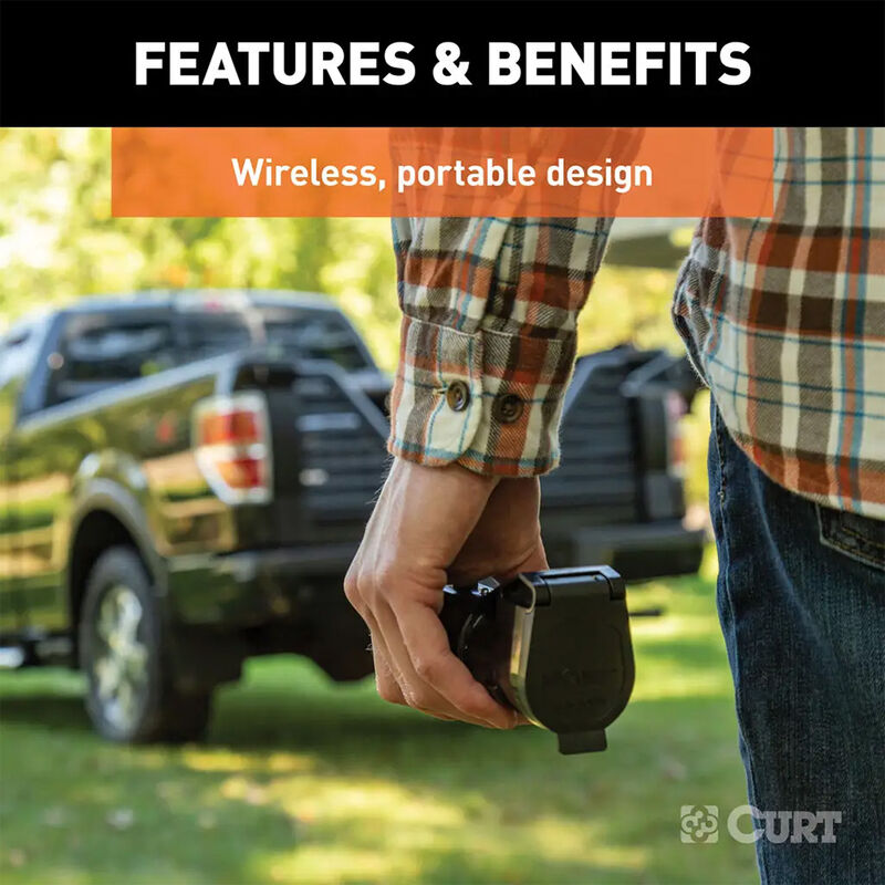 Curt Echo Mobile Bluetooth Electric Trailer Brake Controller, Wireless image number 11