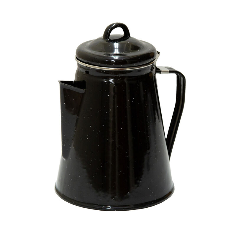 Stansport Enamel Percolator Coffee Pot and 4-Mug Set image number 6