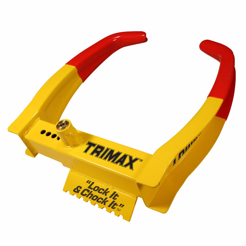 Trimax TCL75 Deluxe Universal Wheel Chock Lock, 10.5" Reach image number 1