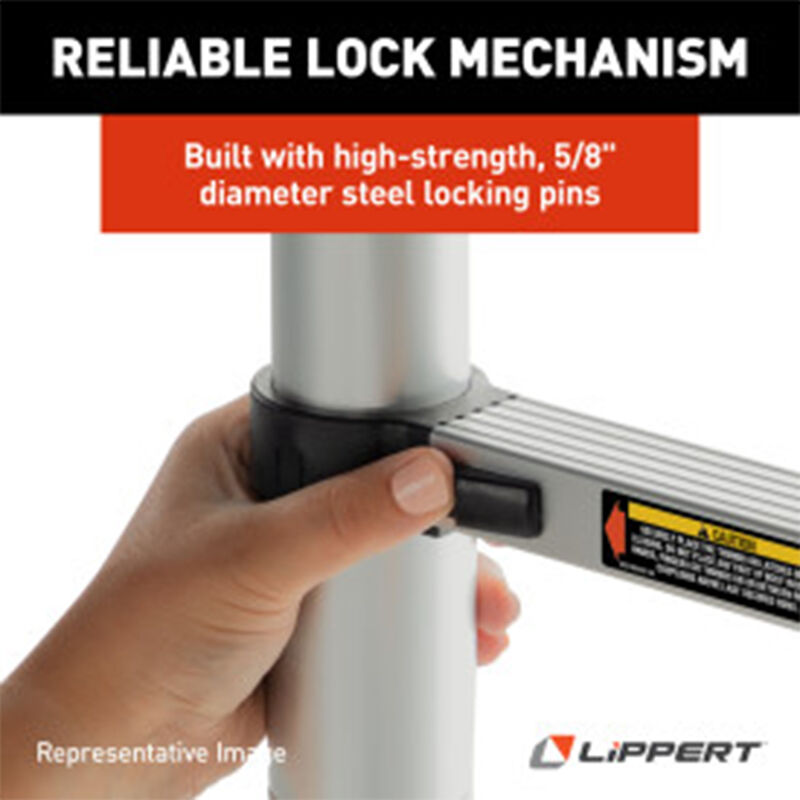 Lippert On-the-Go 12'6" Telescopic Ladder image number 7