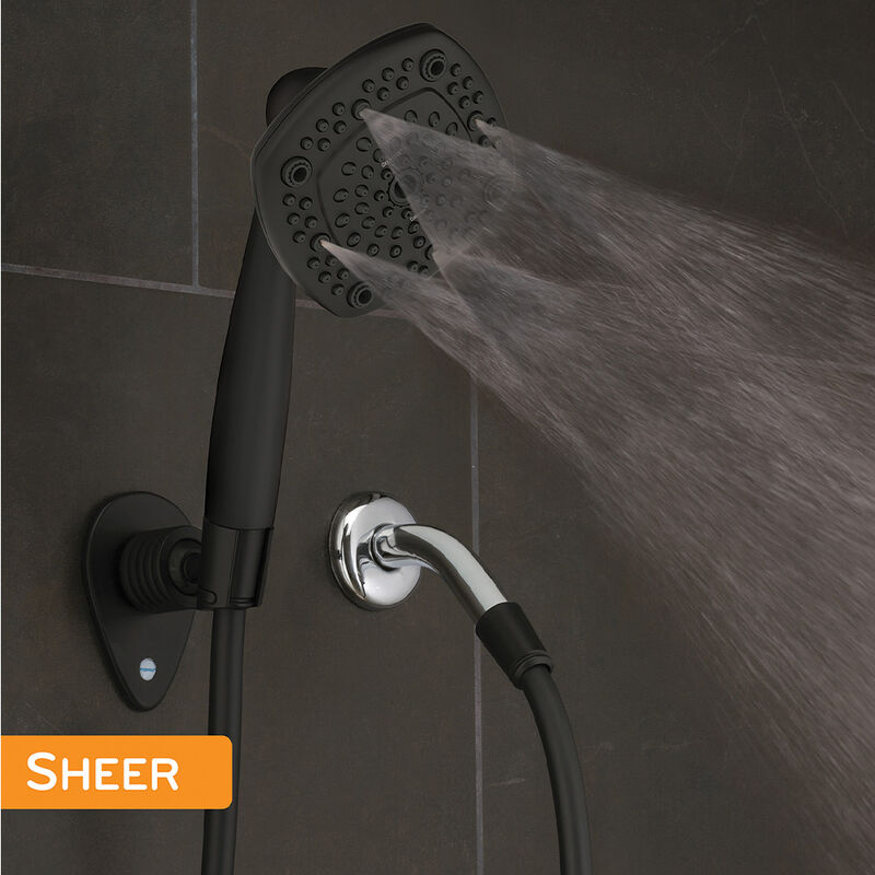Oxygenics Colossus RV Handheld Shower Head Kit, Matte Black image number 11