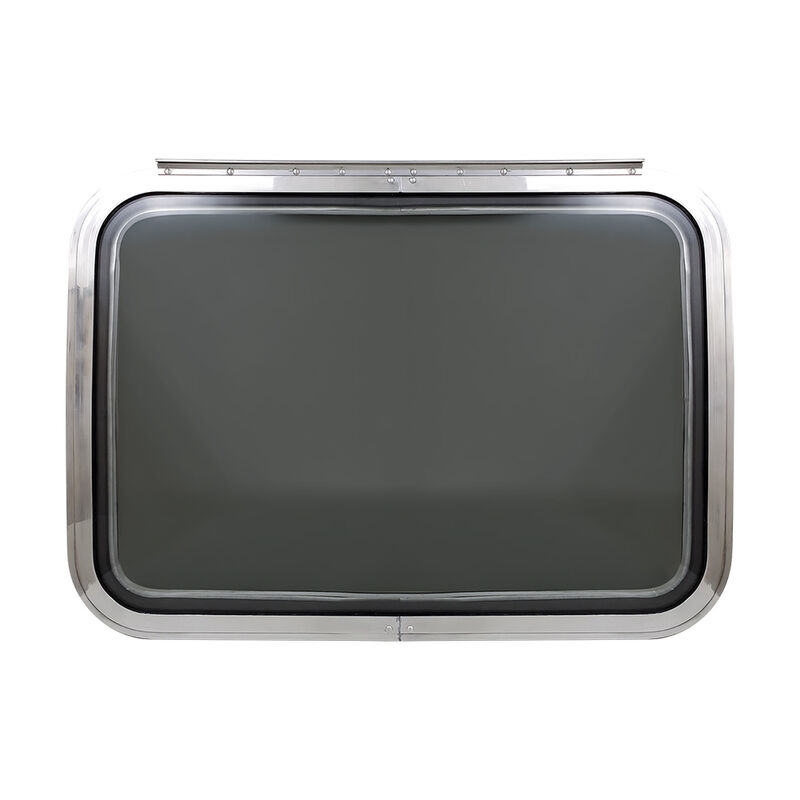 ICON Technologies Airstream Awning-Side Polycarbonate Window, 27-3/8" x 18-7/8", Dark Smoke image number 2
