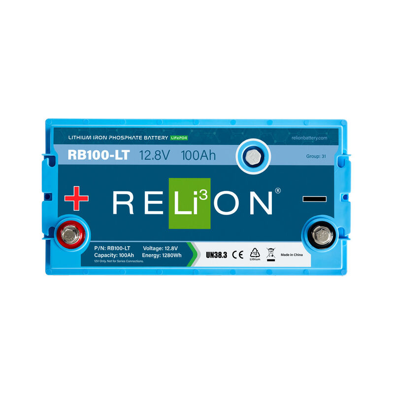 RELiON RB100-LT Cold Weather Deep Cycle Lithium Battery, Group 31 image number 2