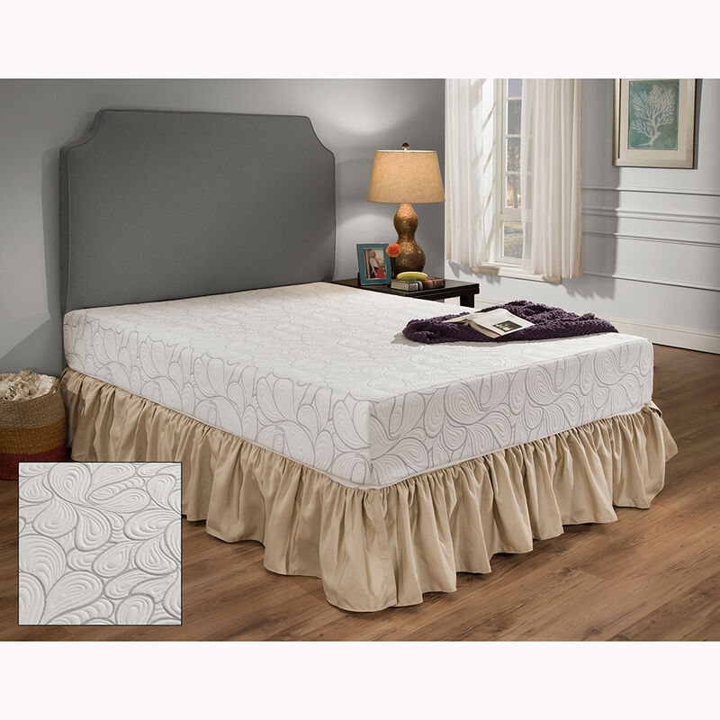 Deluxe Medium Gel Memory Foam 10" Mattress, Full image number 1