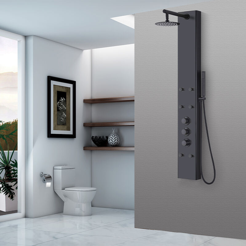 A&E Bath and Shower Neno Modern Shower Panel System image number 2