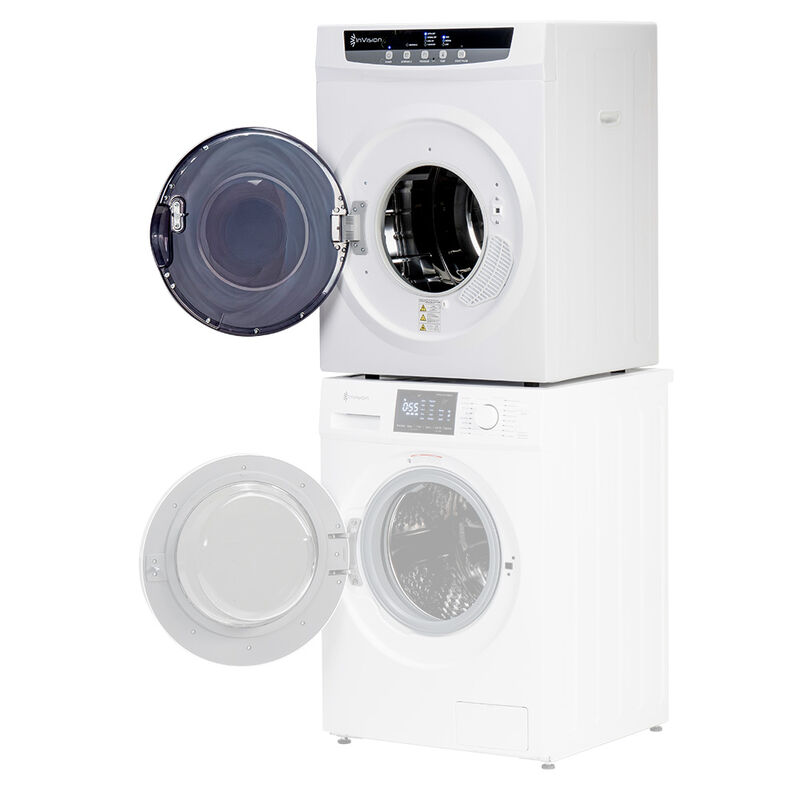 InVision Stackable Dryer 3.5 Cu. Ft. Vented - White image number 7