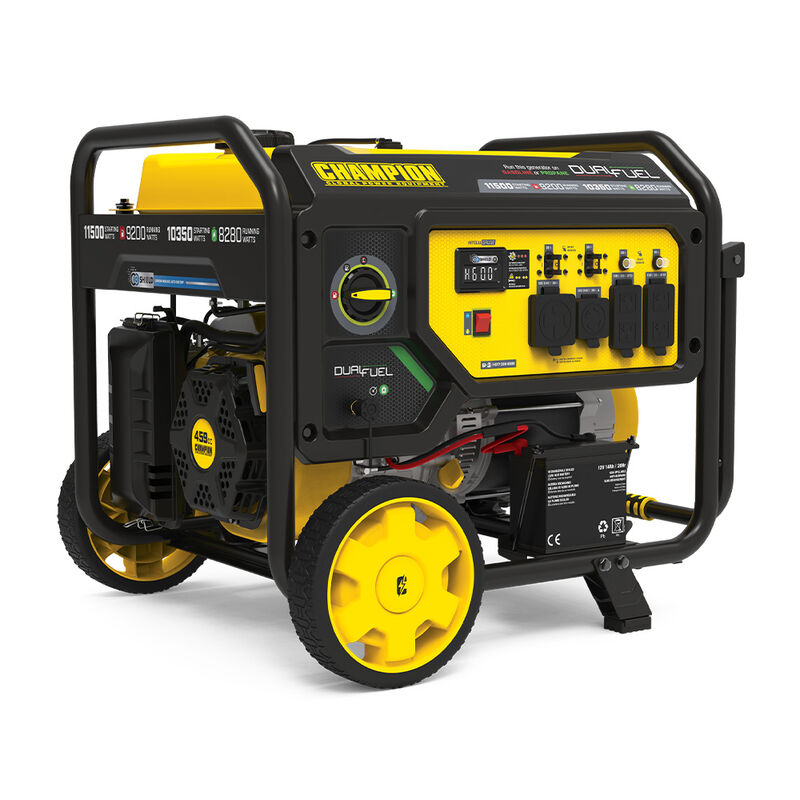 Champion 9200-Watt Electric-Start Dual-Fuel Home Backup Portable Generator image number 1