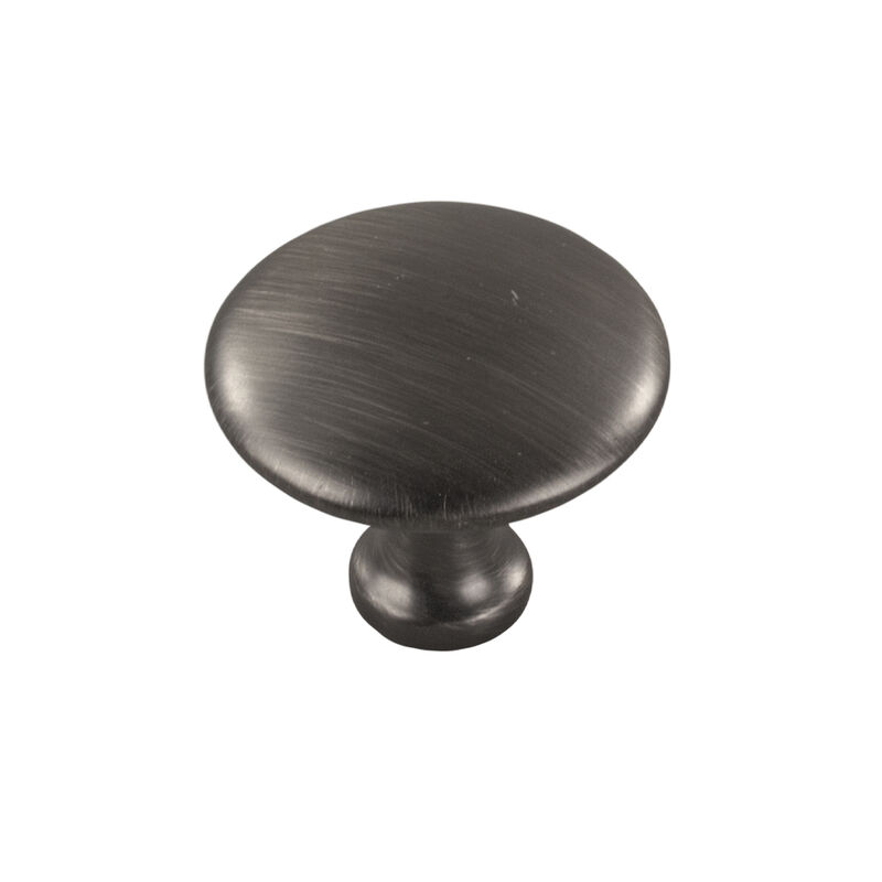 JR Products Designer Cabinet Knob, Round, Brushed Nickel image number 1