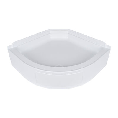 ICON SP3434CA Round Shower Pan, White
