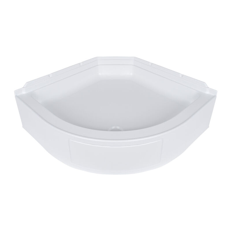 ICON SP3434CA Round Shower Pan, White image number 1
