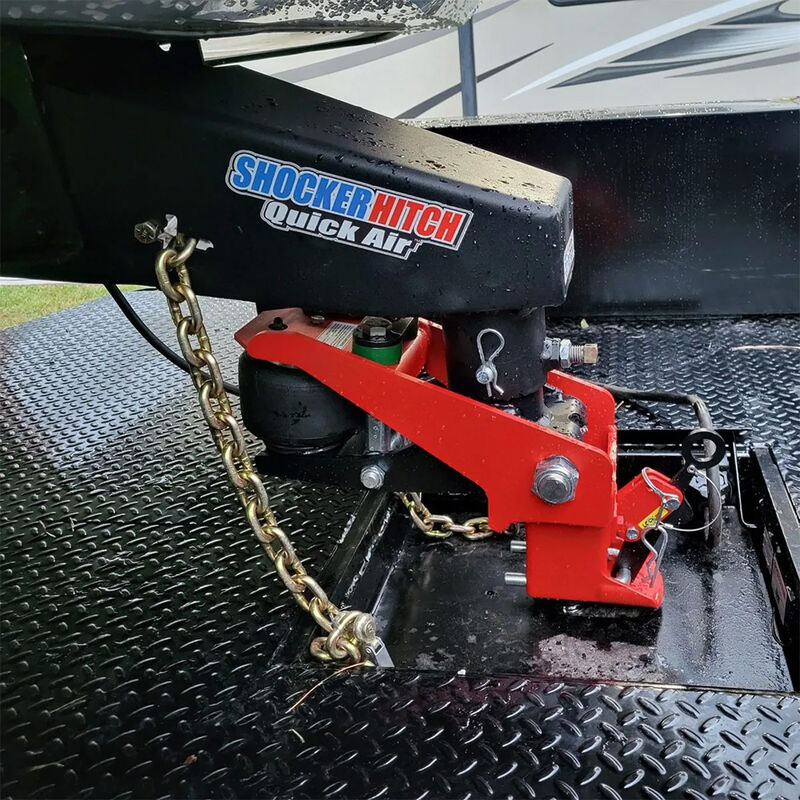 Shocker Hitch Quick Air 5th Wheel to Gooseneck Conversion Kit, Fits Lippert 1621, 0719, Rhino Box, without Chain Kit image number 8