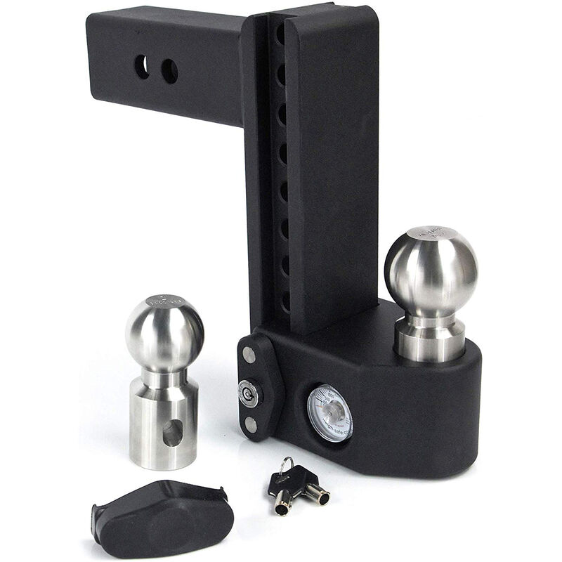 Weigh Safe Steel Drop Hitch, SWS6-2.5, 6" Drop, 2" Shank image number 1