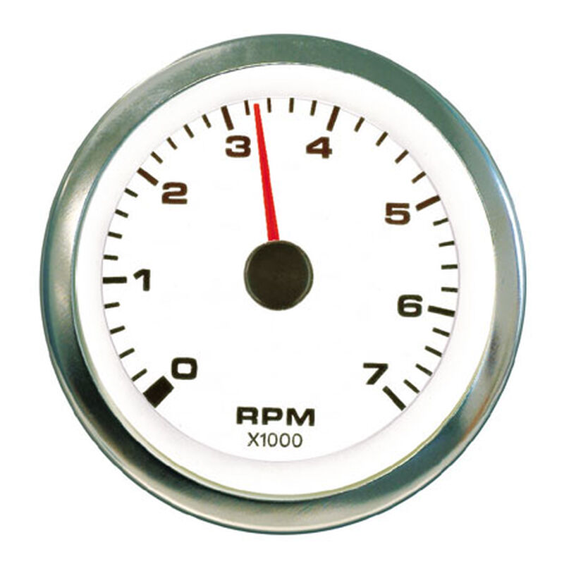 Sierra White Premier Pro 3" Tachometer image number 1
