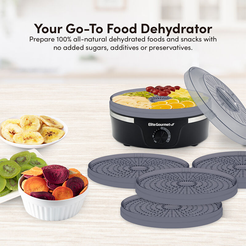  Elite Gourmet 5-Tier Food Dehydrator, Opaque  image number 4