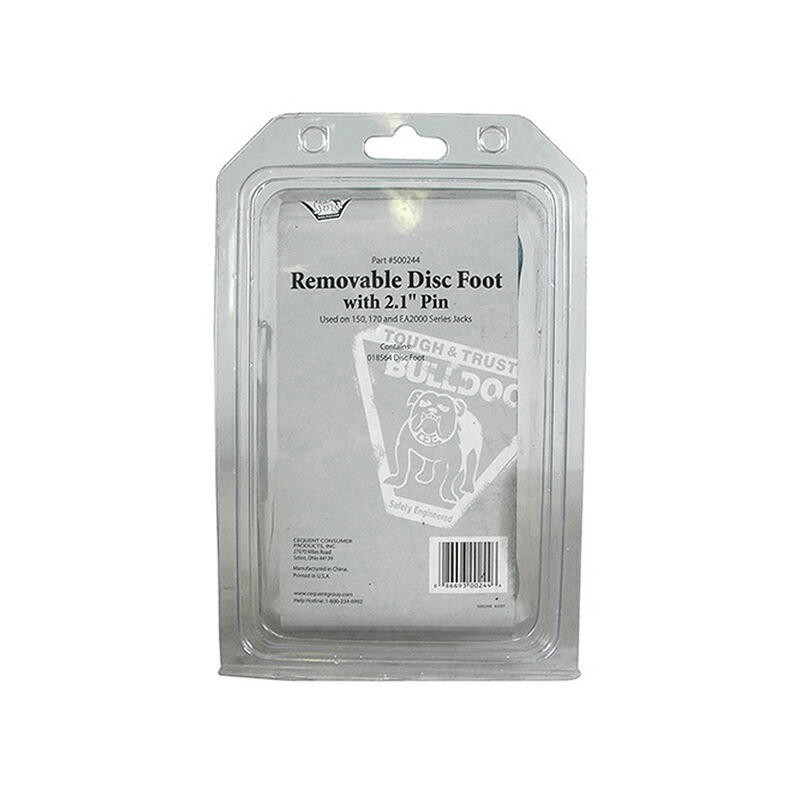 Bulldog Trailer Tongue Jack Foot Plate image number 5