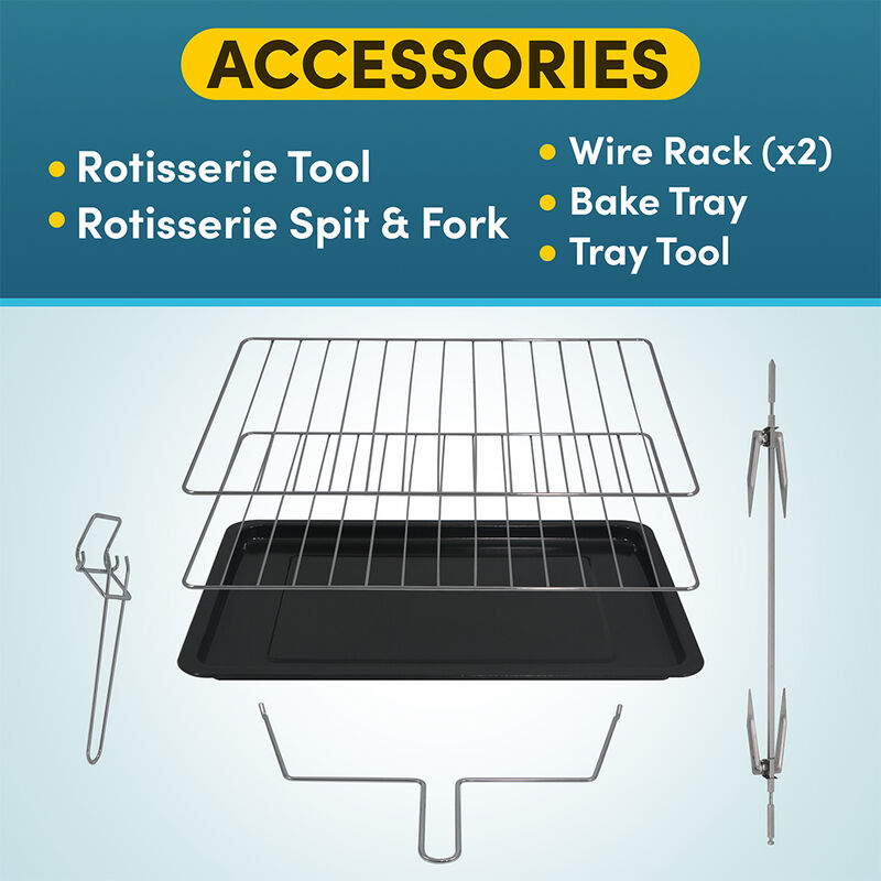 Elite Platinum Double Door Toaster Oven image number 7