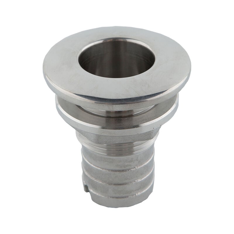 Whitecap Thru-Hull Fitting with Barb, 1-1/8" Hose, 2-1/2" Overall image number 4