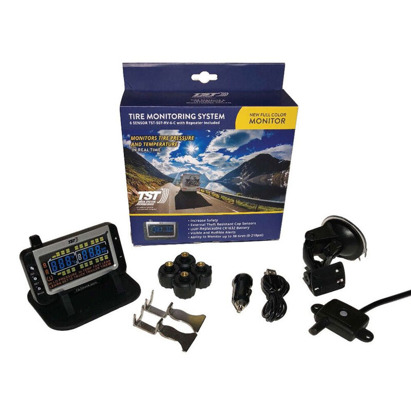 TST 507 Series 4 Sensor TPMS System with Color Display image number 1
