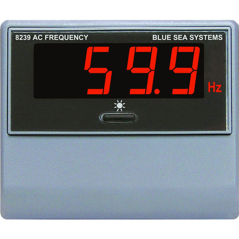 Blue Sea AC Digital Frequency Meter, 40-90Hz image number 1