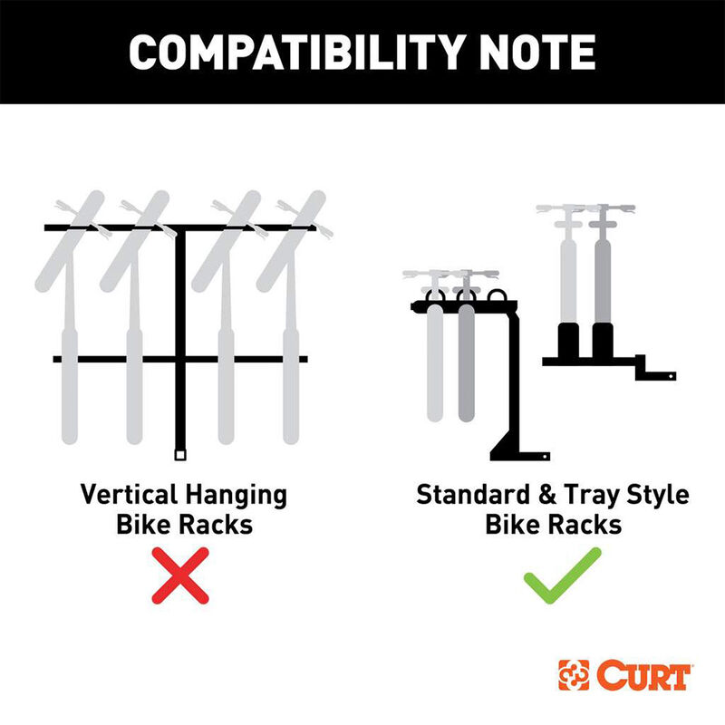 CURT 13381 Class 3 Trailer Hitch, 2" Receiver, Select Volkswagen Tiguan image number 4